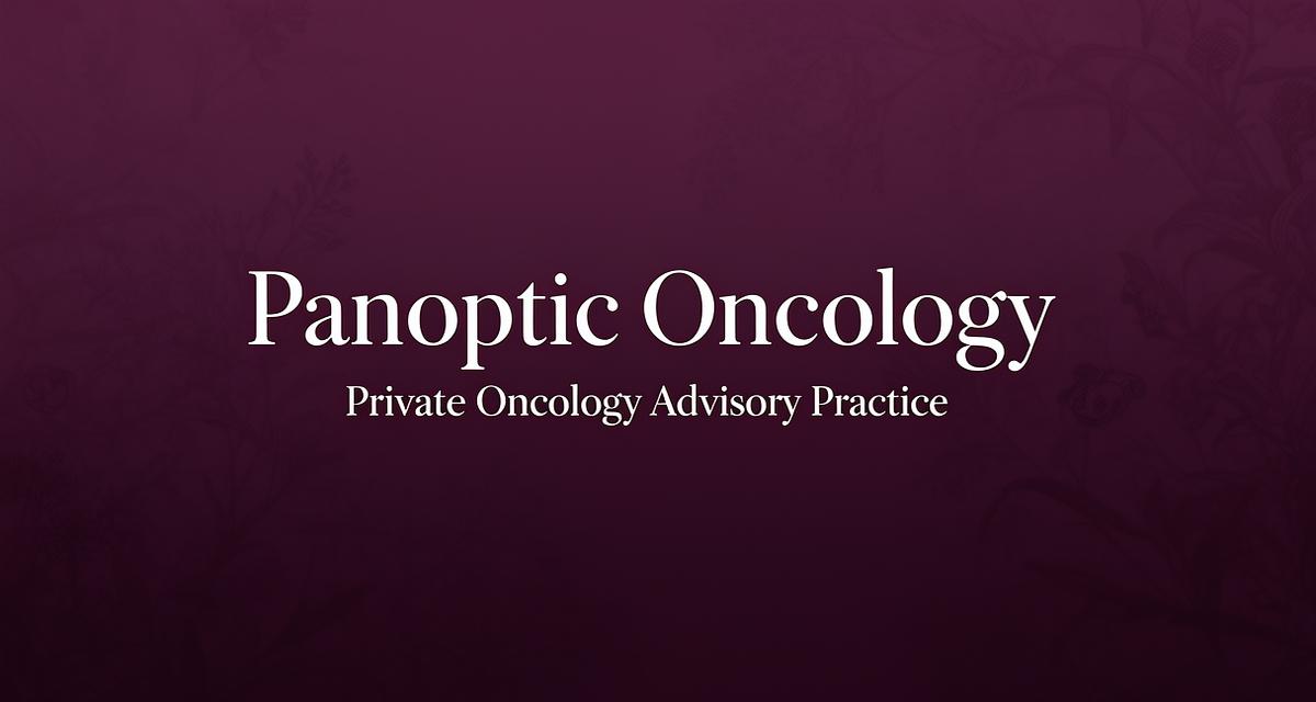 FAQ | Panoptic Oncology